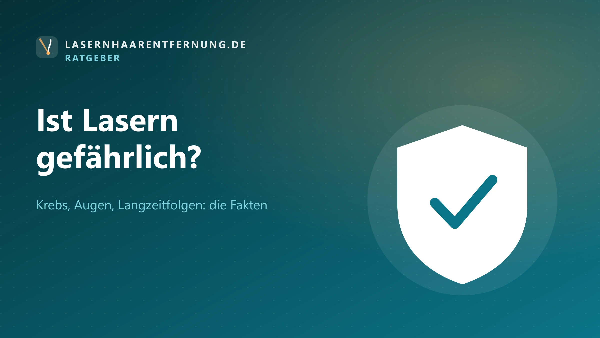 Illustration: Schutzschild über Haut, Sinnbild für die Sicherheit der Laser-Haarentfernung