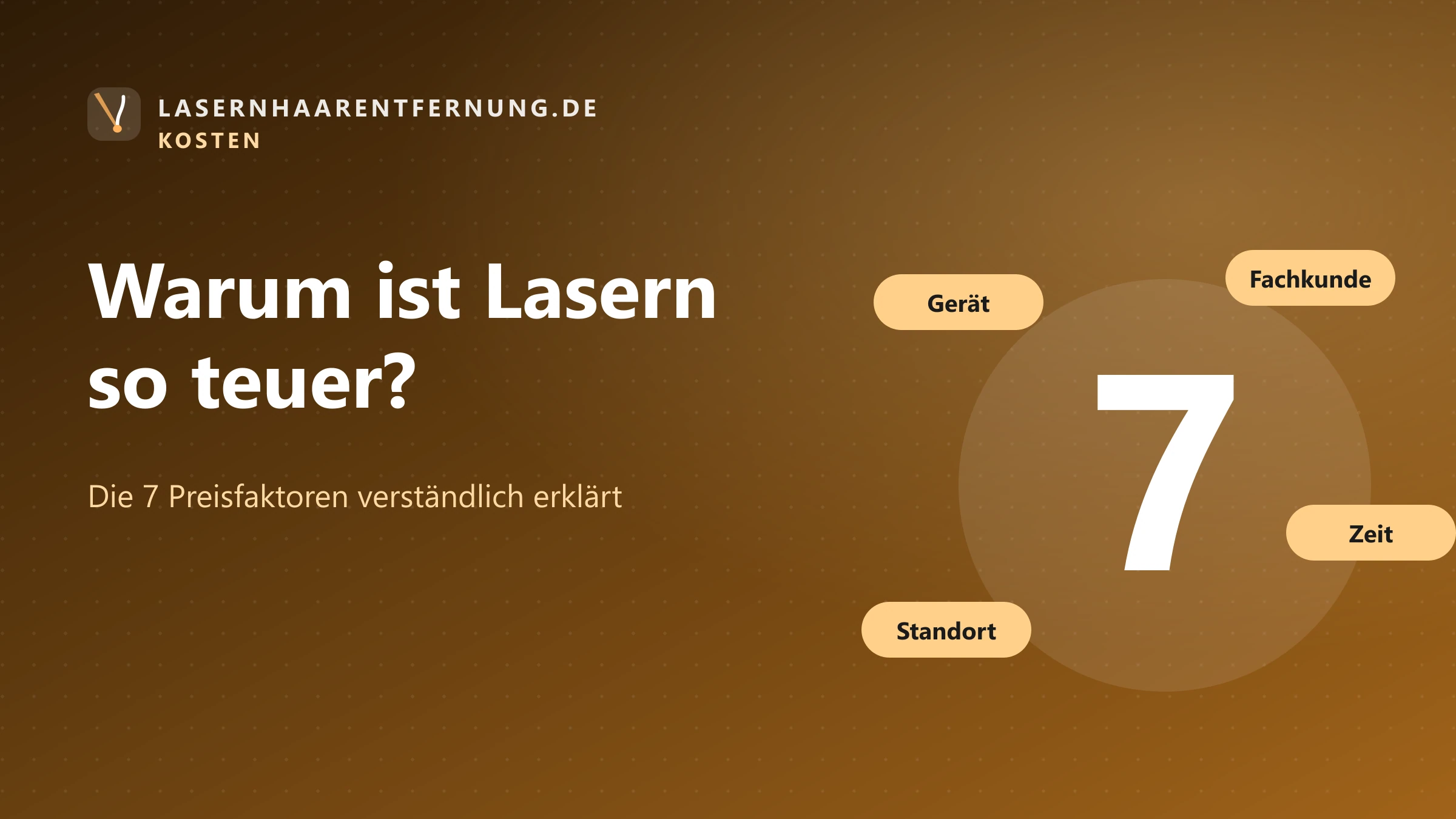 Illustration: Warum ist Laser-Haarentfernung so teuer? 7 Preisfaktoren erklärt